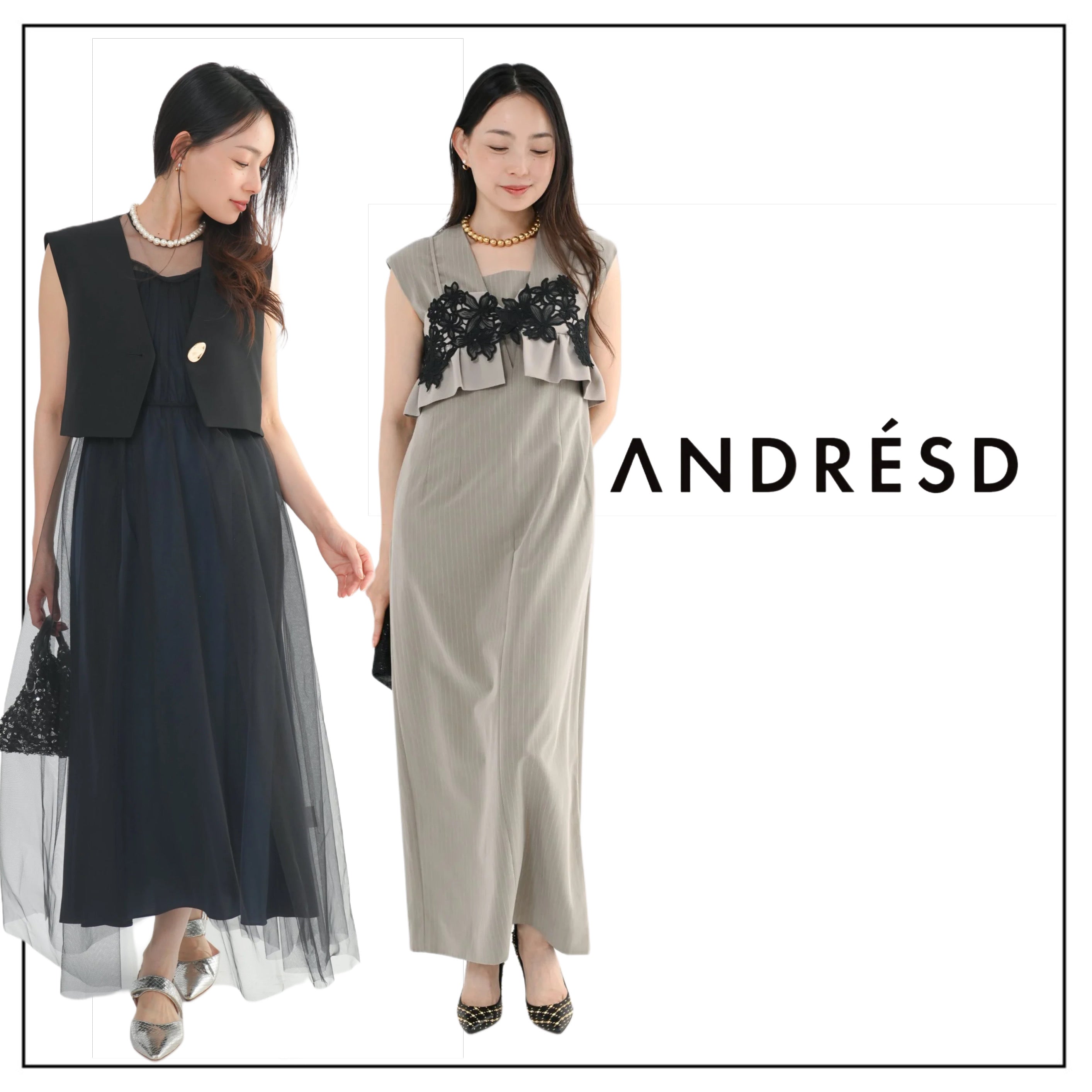 美品 ANDRÉSD ブラック オケージョンドレス M 楽天市場】【公式】 ANDRESD アンドレスド 【 ruffled bustier