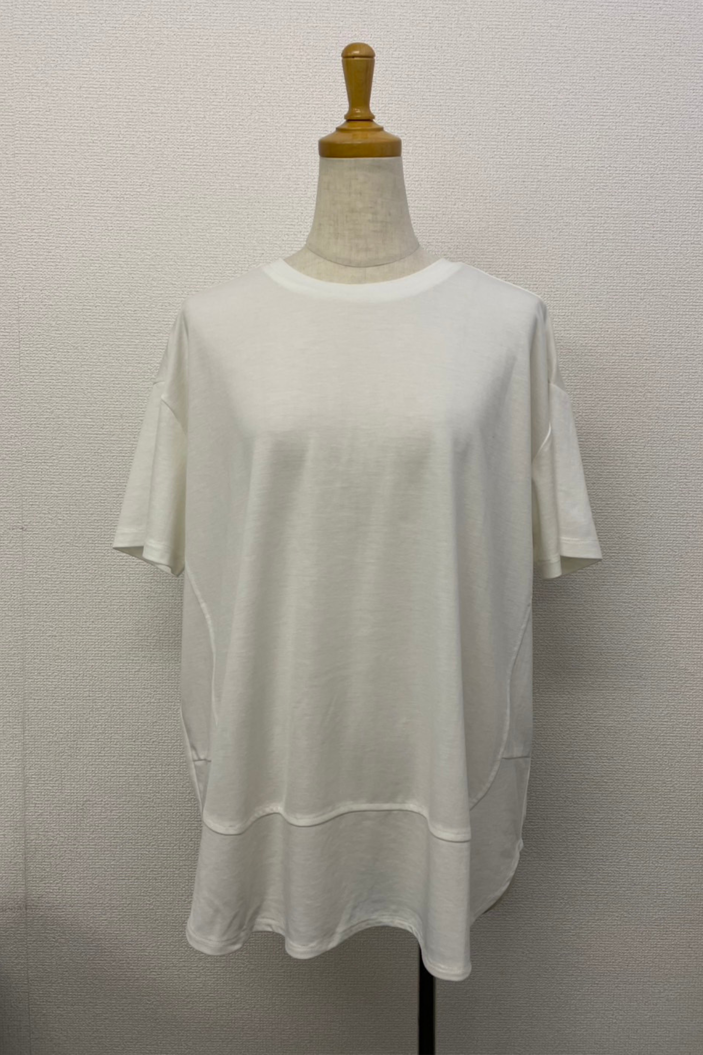 <20%OFF>スソキリカエ半袖Tシャツ
