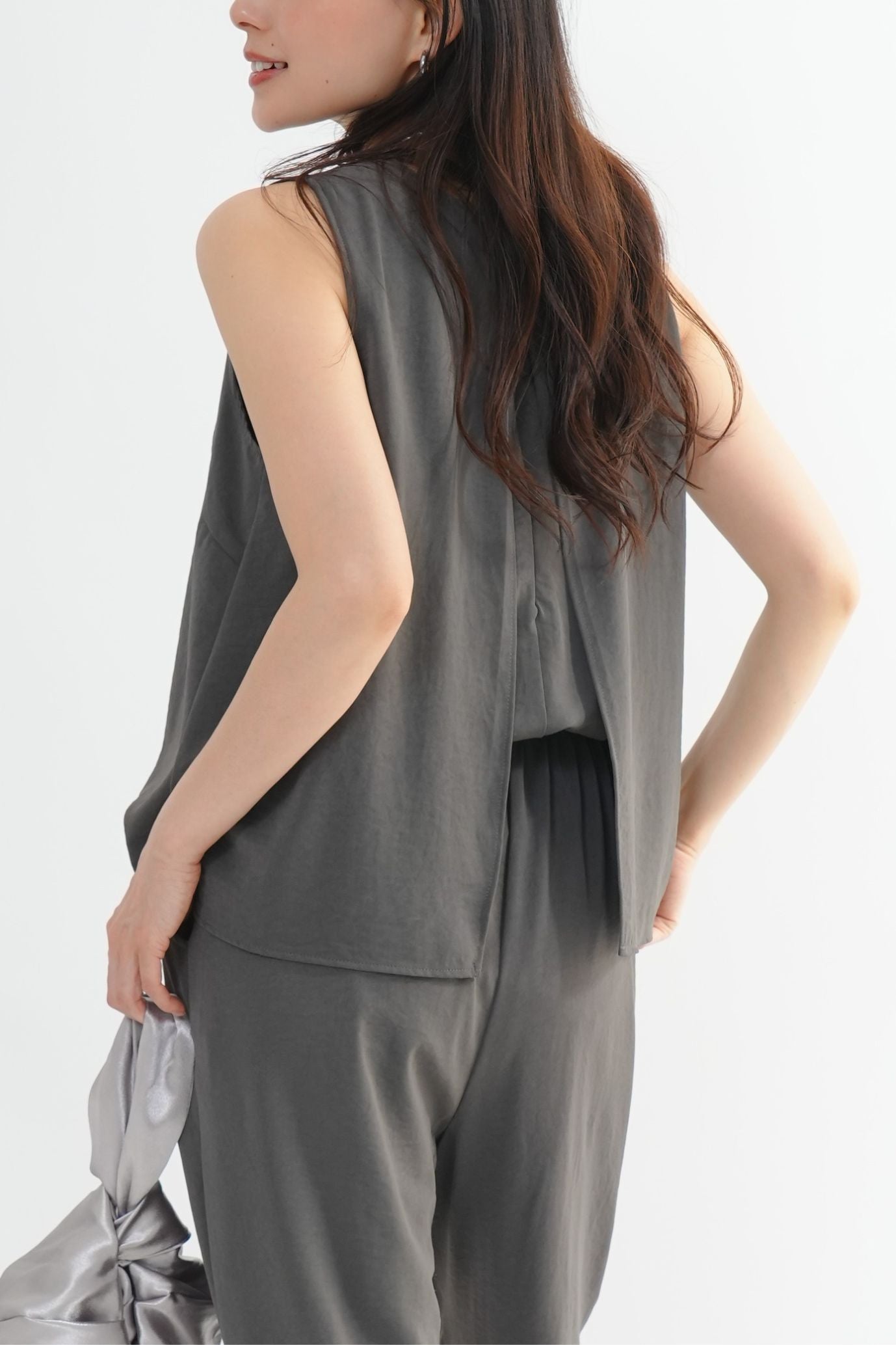 <30%OFF>バックスリットオールインワン