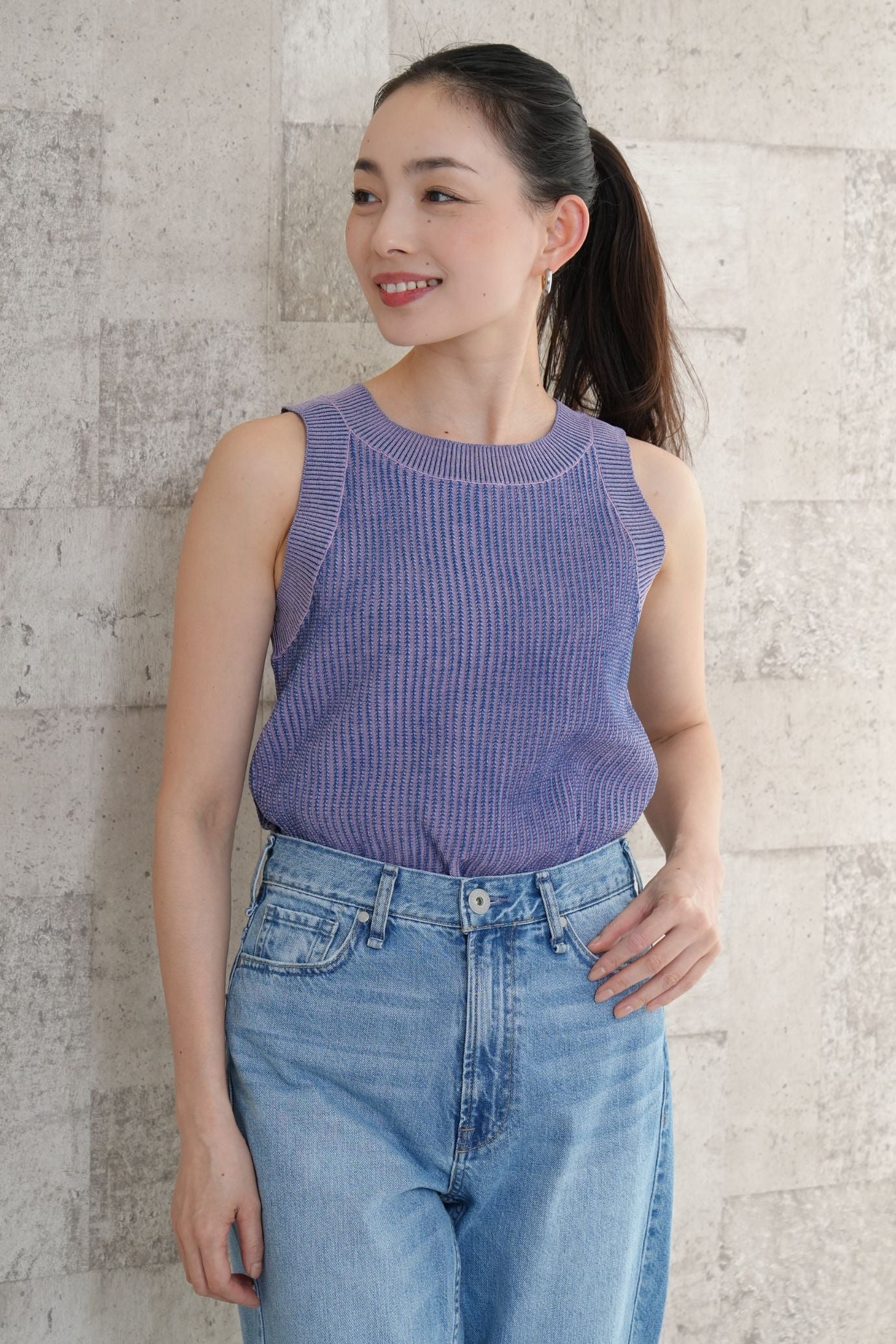 ◆まとめ割対象<EC限定>ハイショクリブノースリーブ