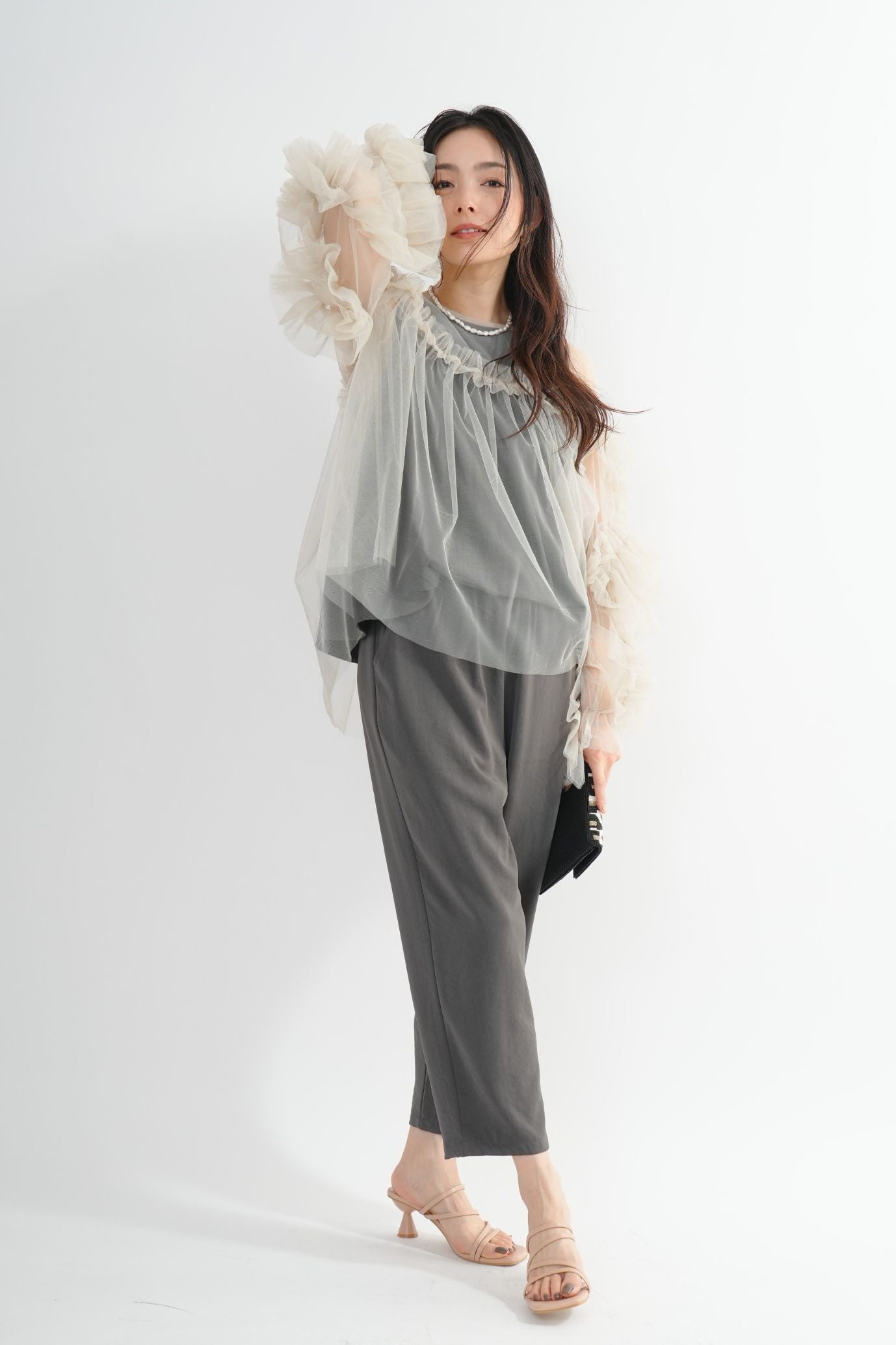 <30%OFF>バックスリットオールインワン