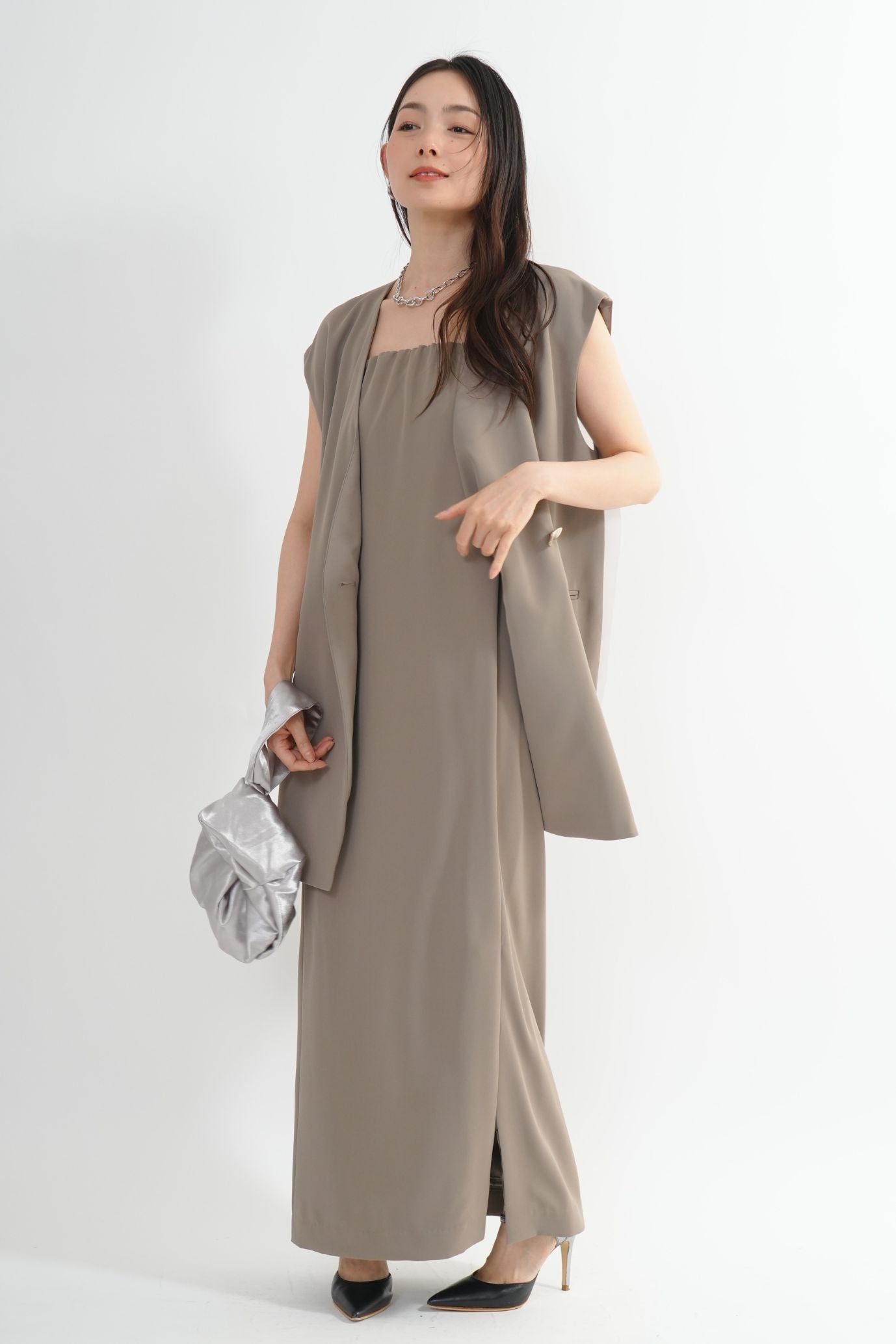 バックシアージレドレス<2pcs SET>