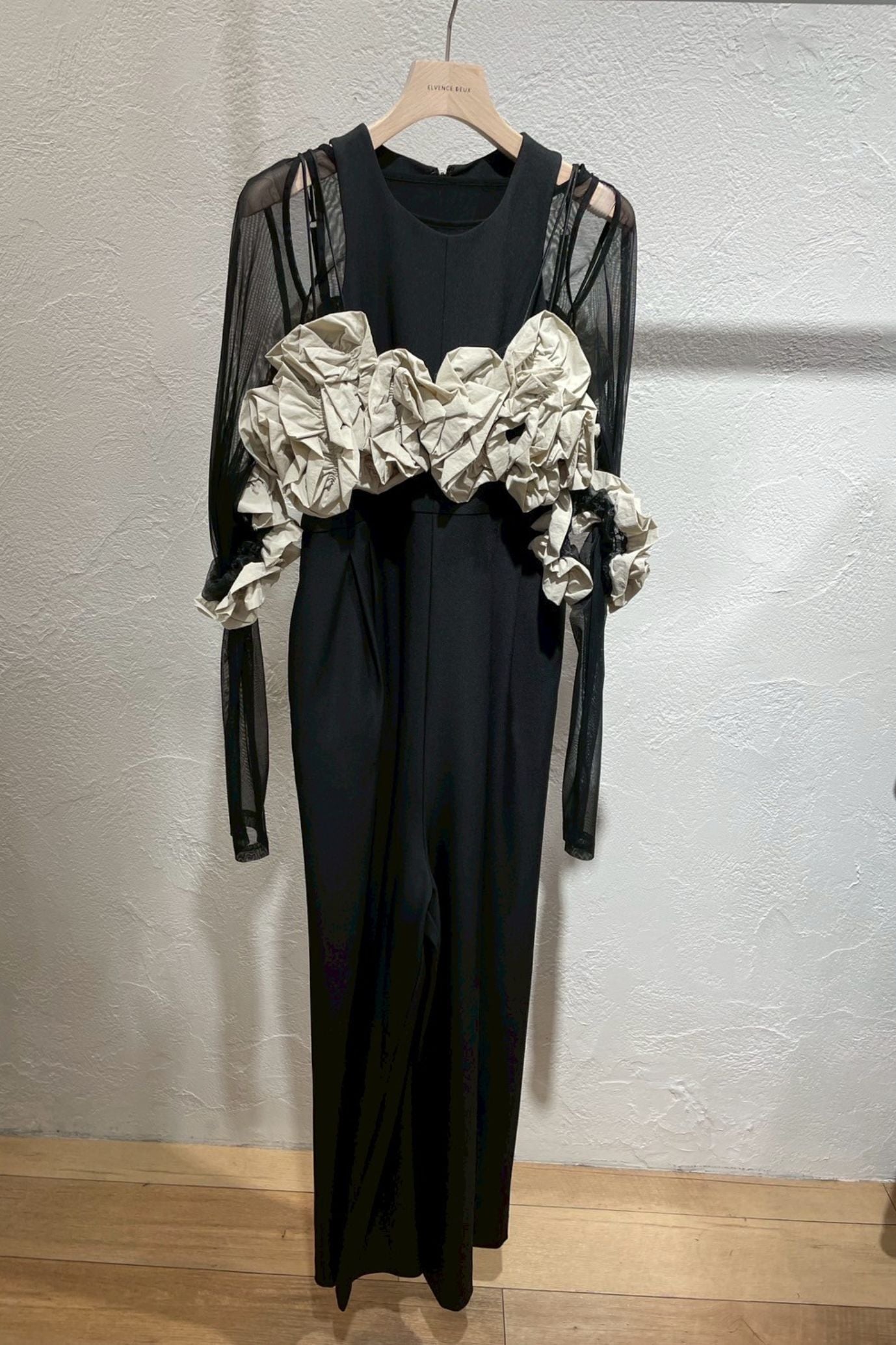 フリルビスチェパンツドレス<3pcs SET>