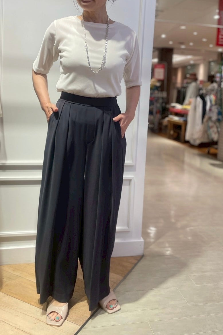 ハイウエストストレートパンツ