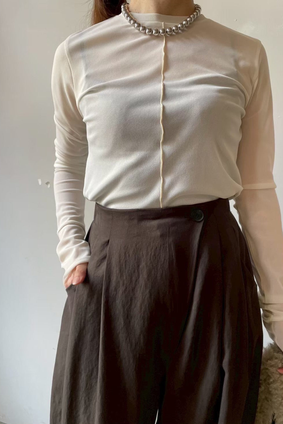 アシメタックパンツ