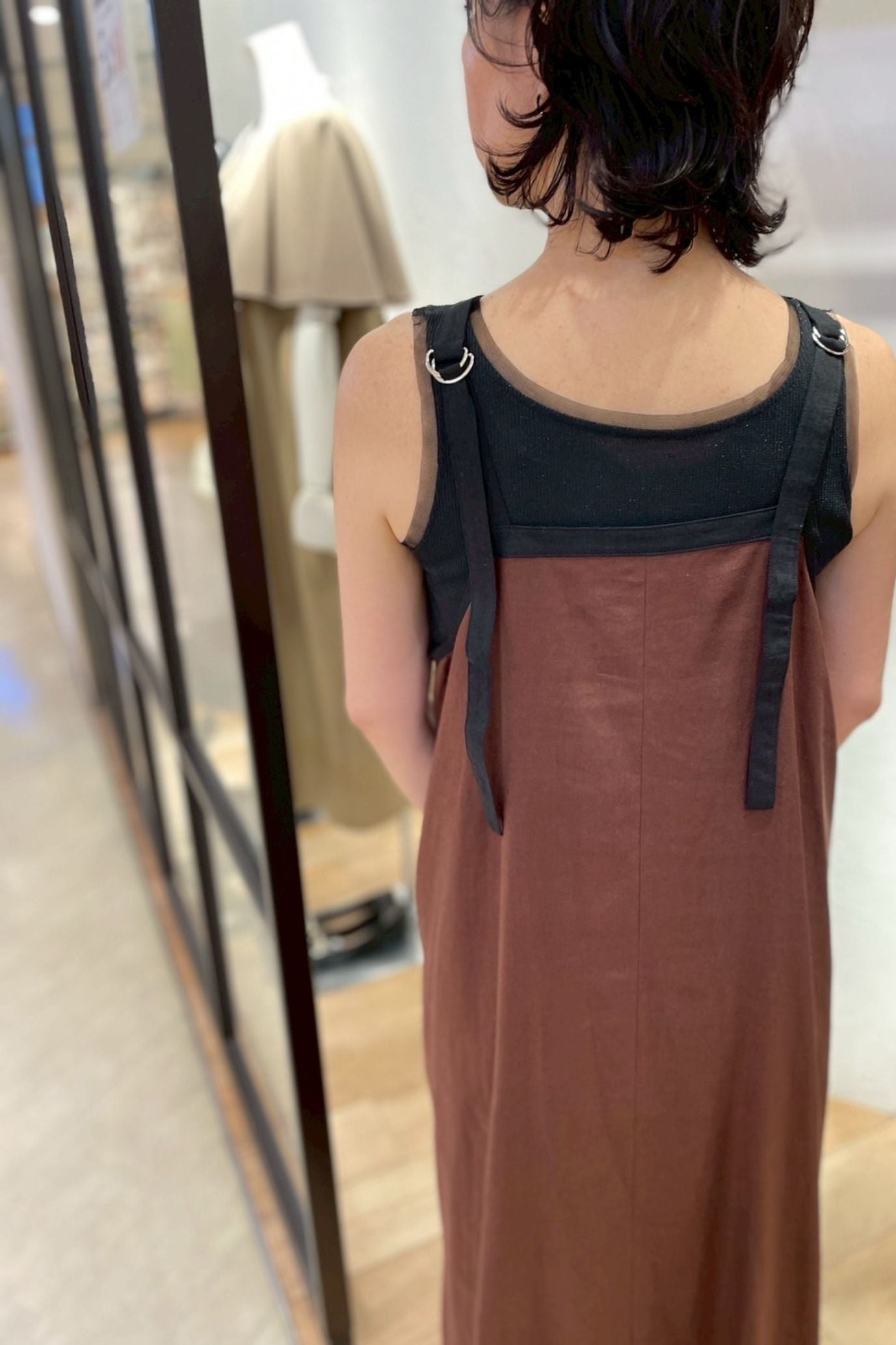 <40%OFF>2WAYパイピングワンピース