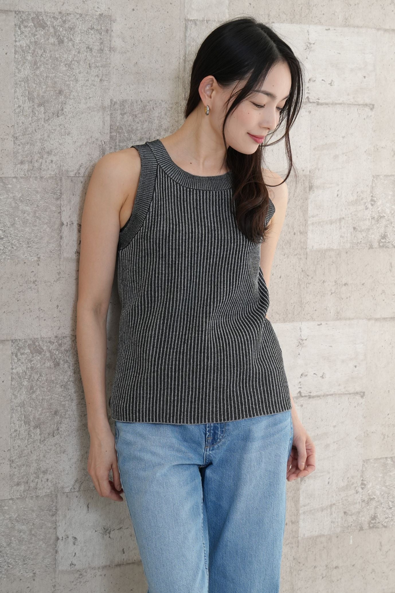 ◆まとめ割対象<EC限定>ハイショクリブノースリーブ