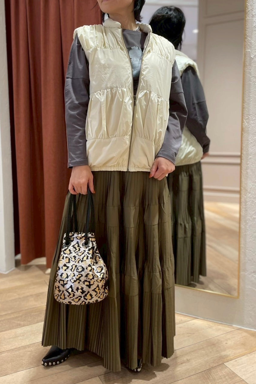 ティアードダウンベスト