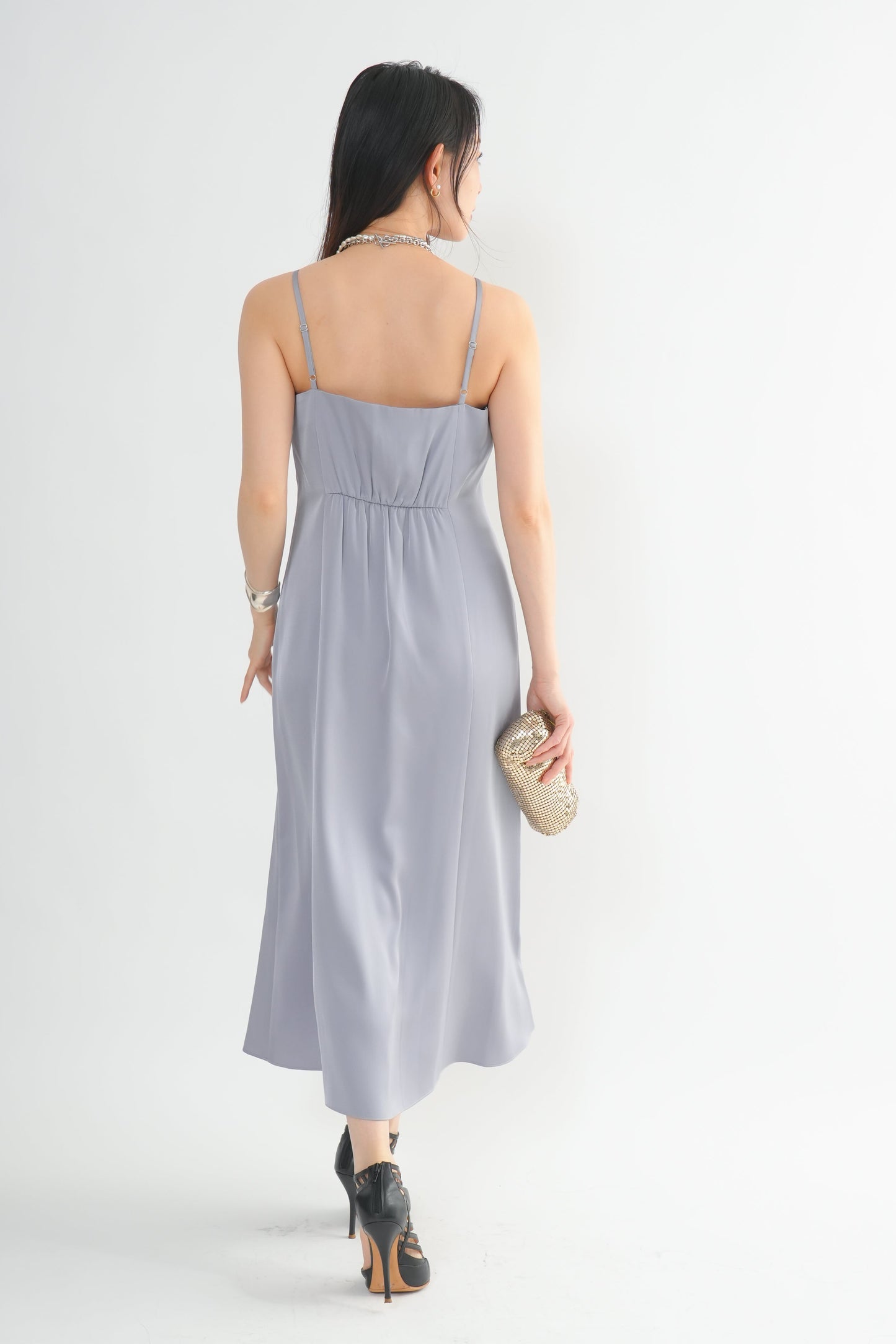 ジレ×チュールドレス<3pcs SET>