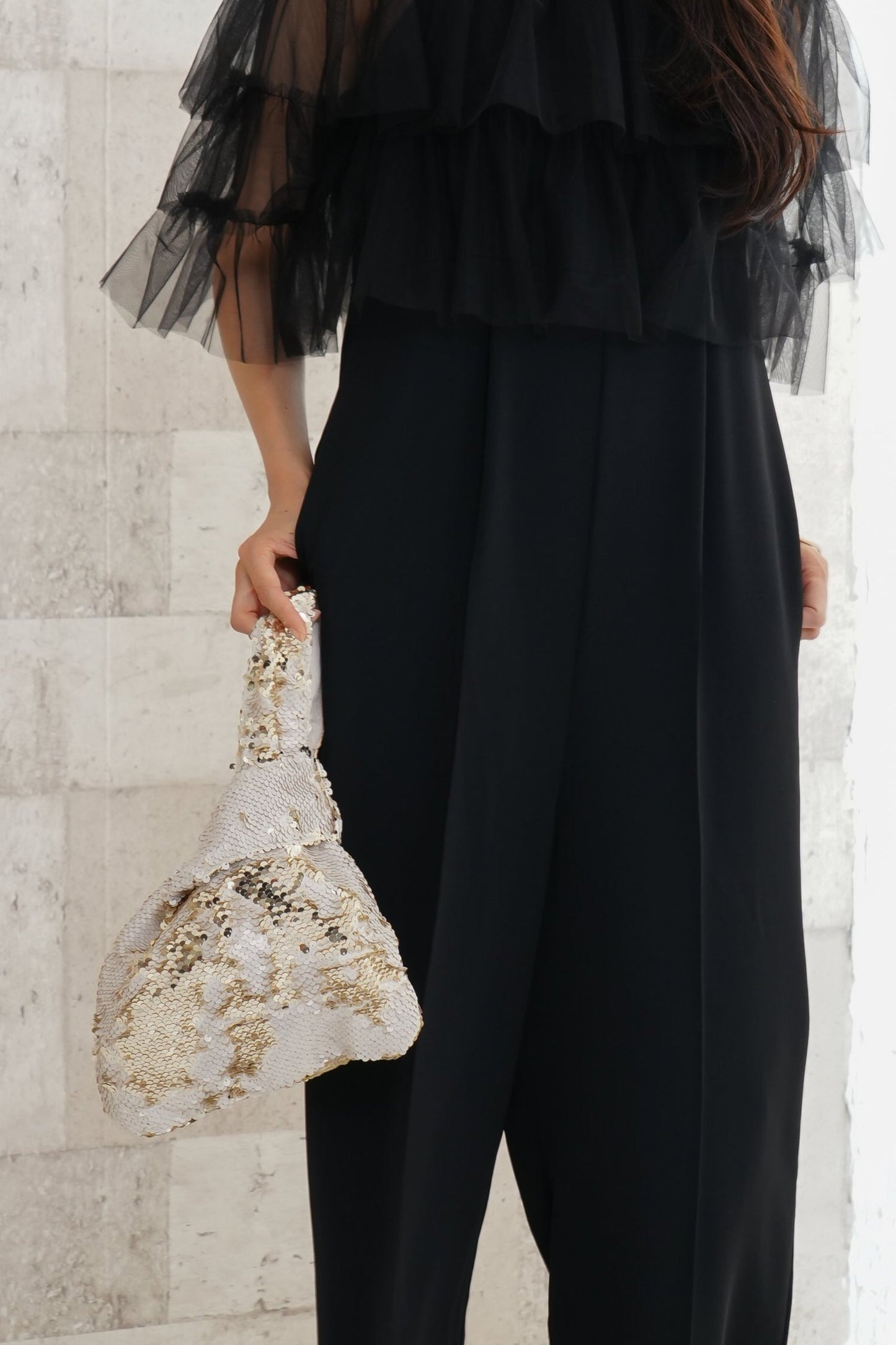 スパンコールバッグ