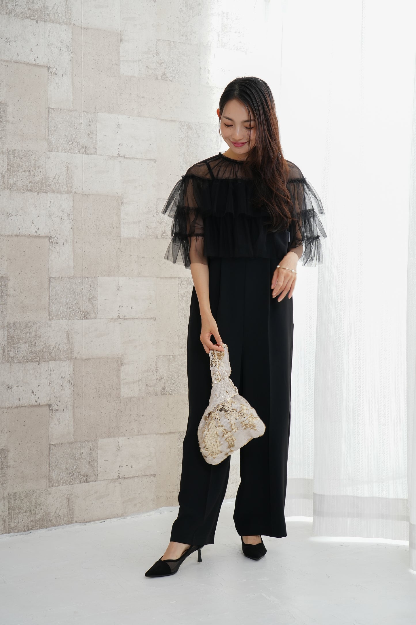 スパンコールバッグ