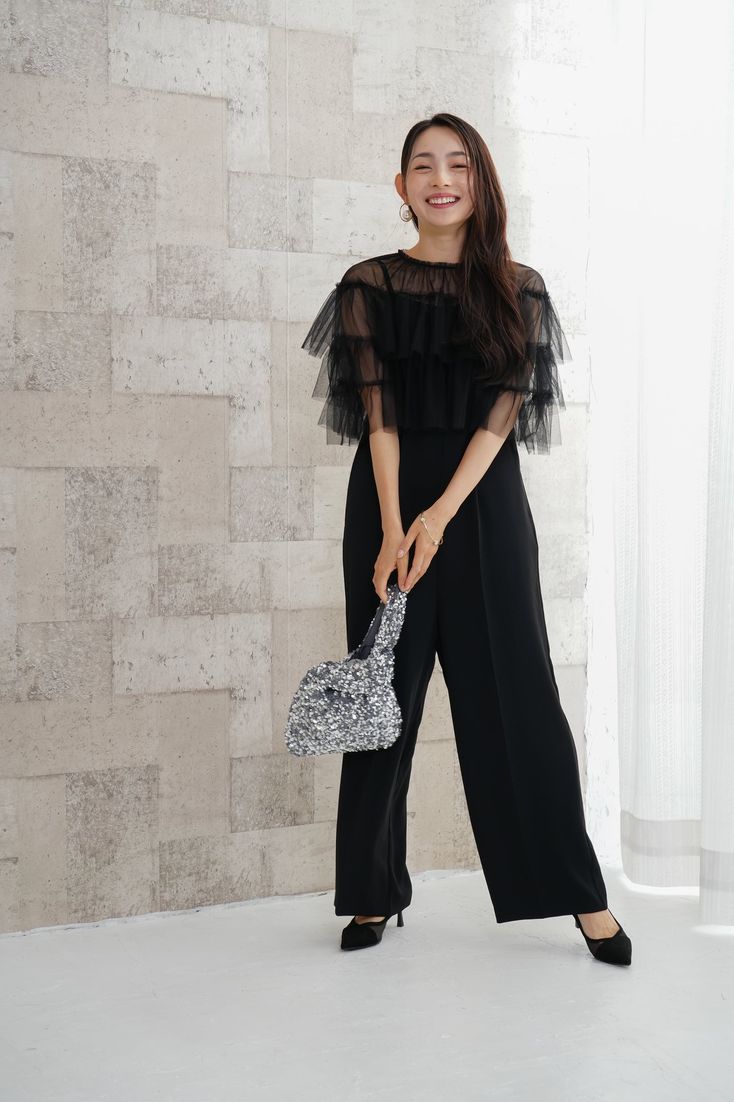 スパンコールバッグ