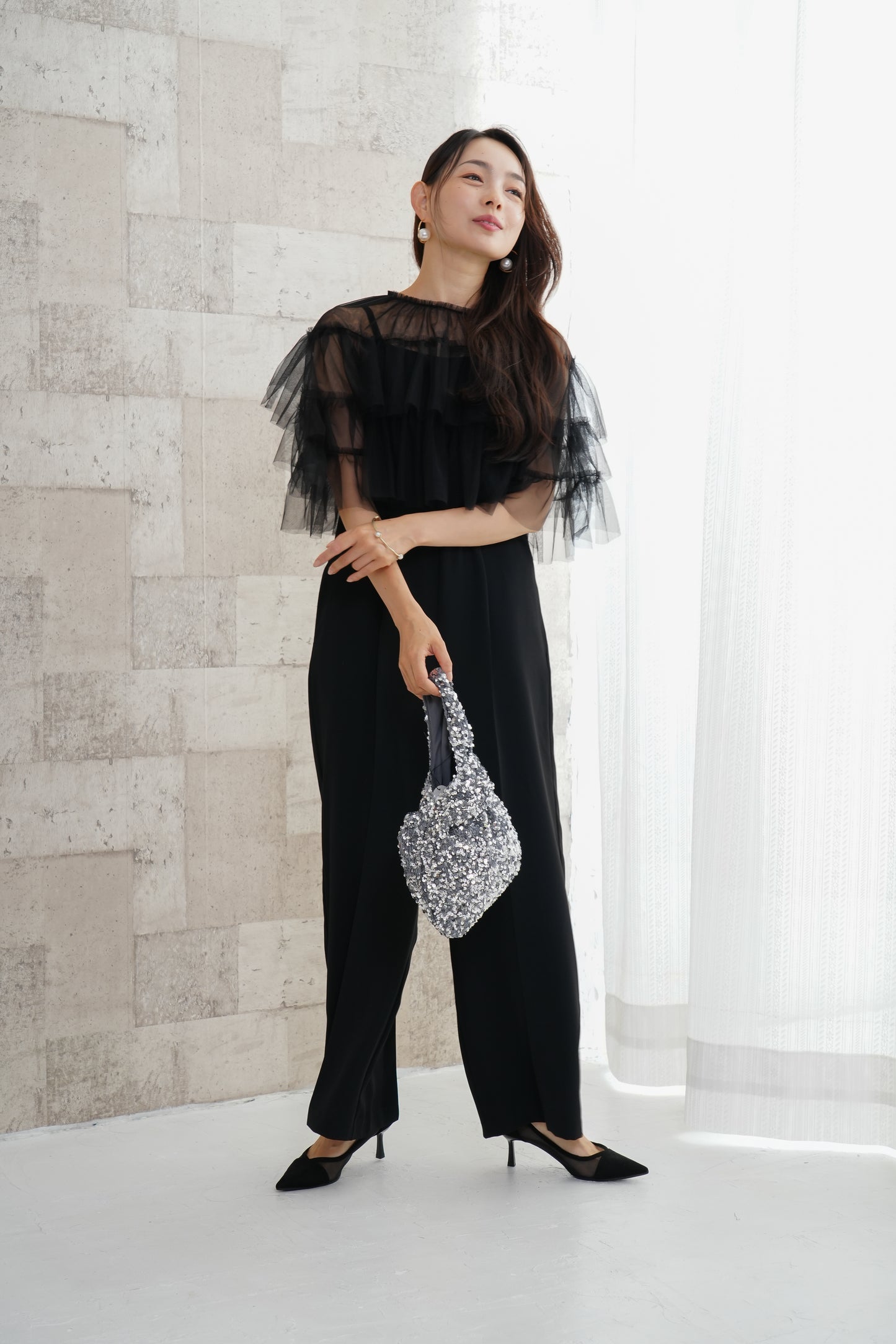 スパンコールバッグ