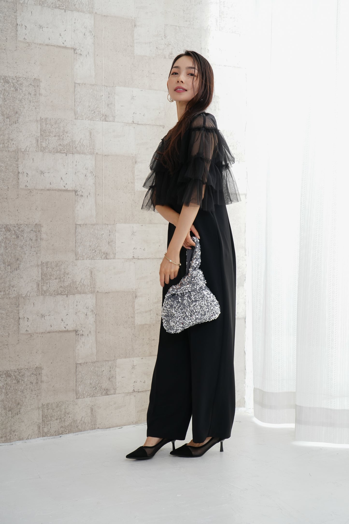 スパンコールバッグ