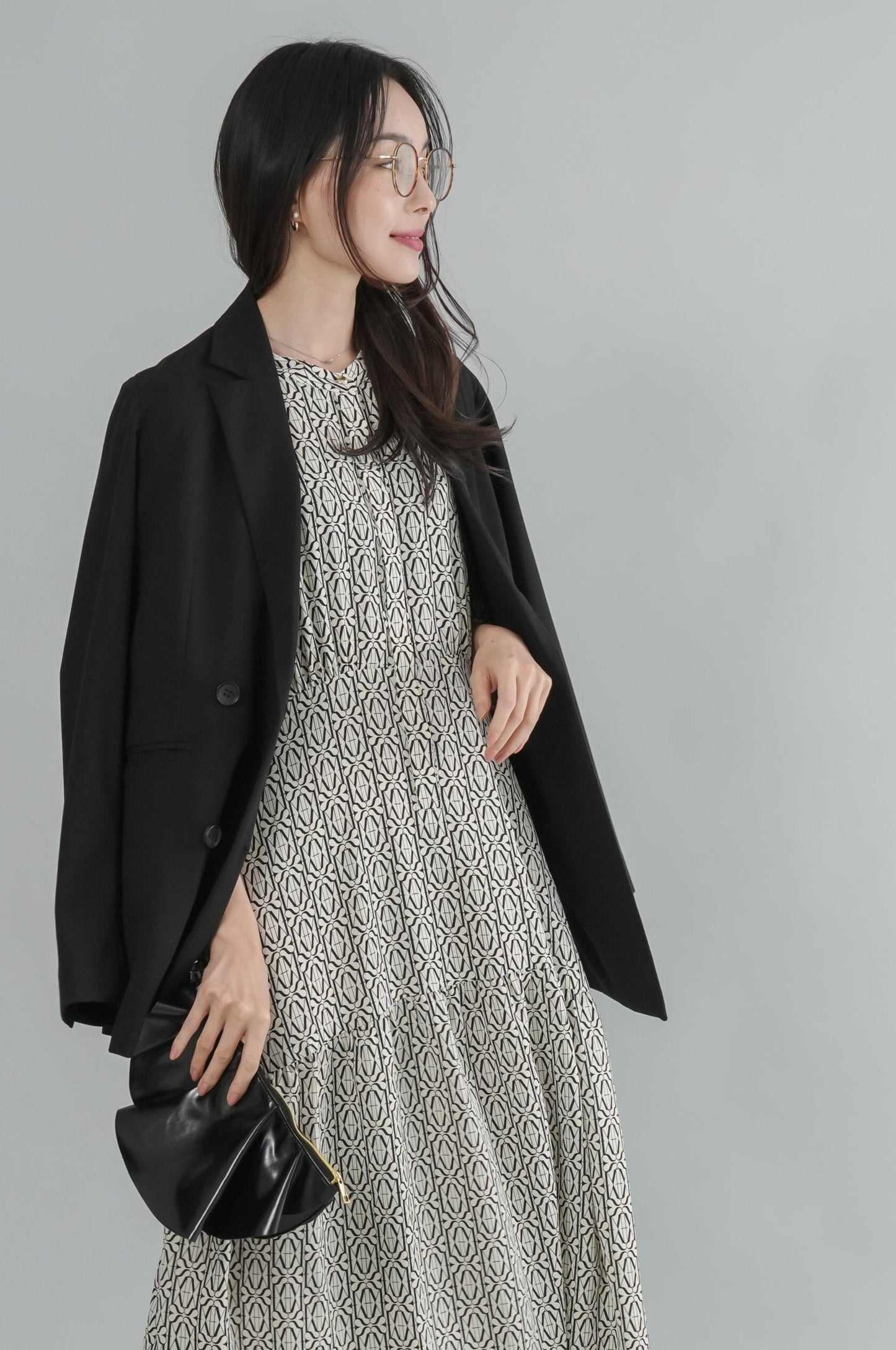 <20%OFF>パールハンドルクラッチバッグ