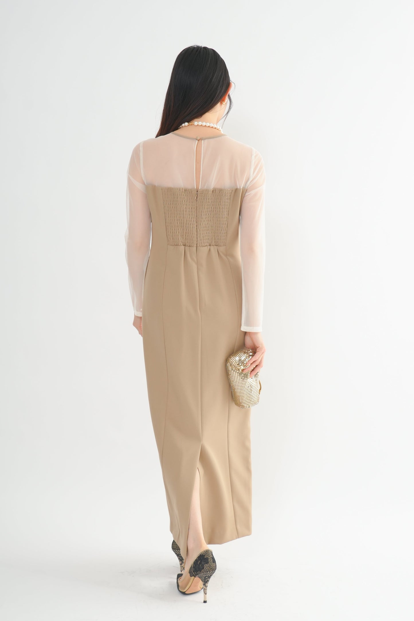 チュールビスチェドレス<2pcs SET>