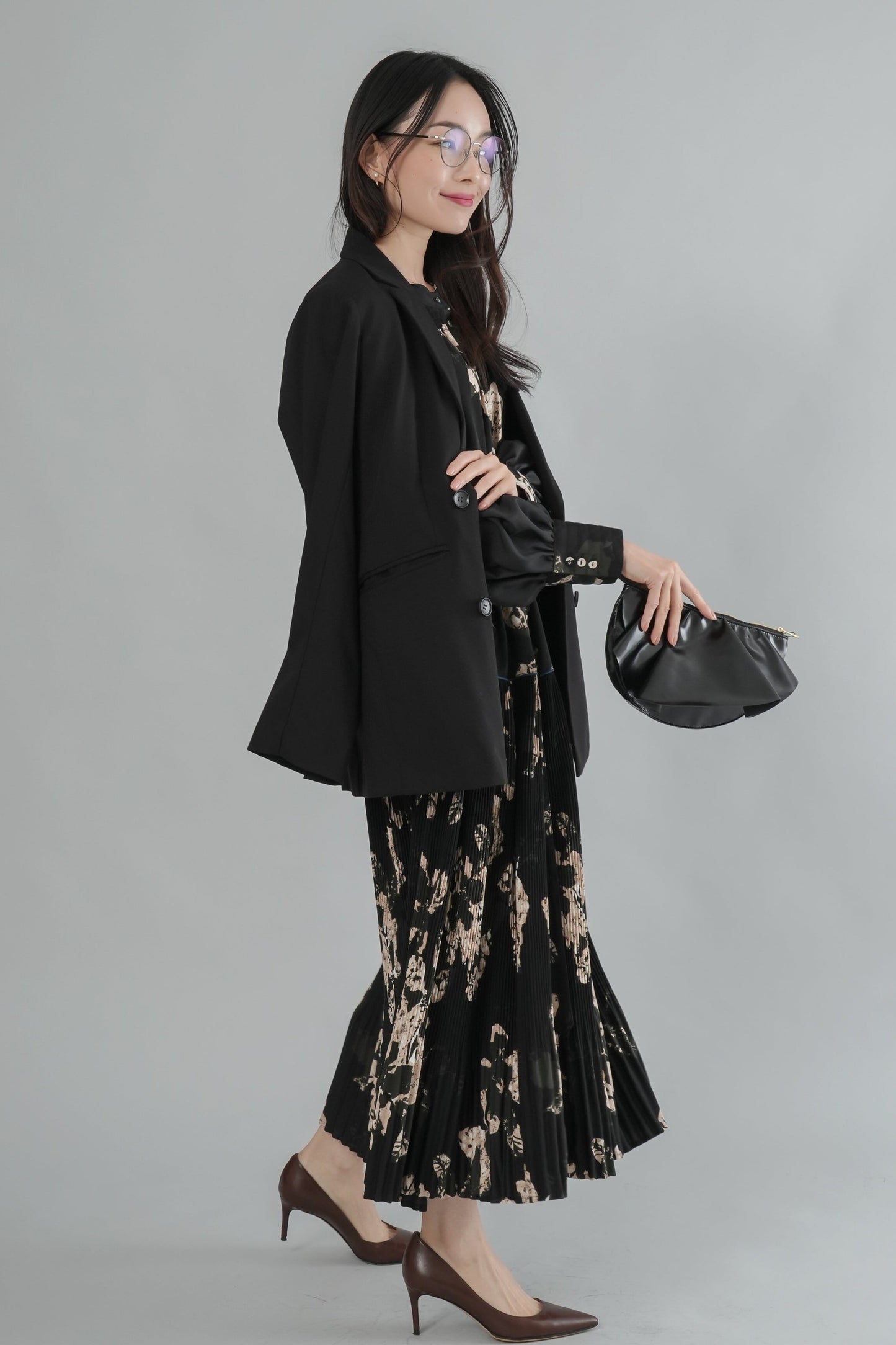 <20%OFF>パールハンドルクラッチバッグ
