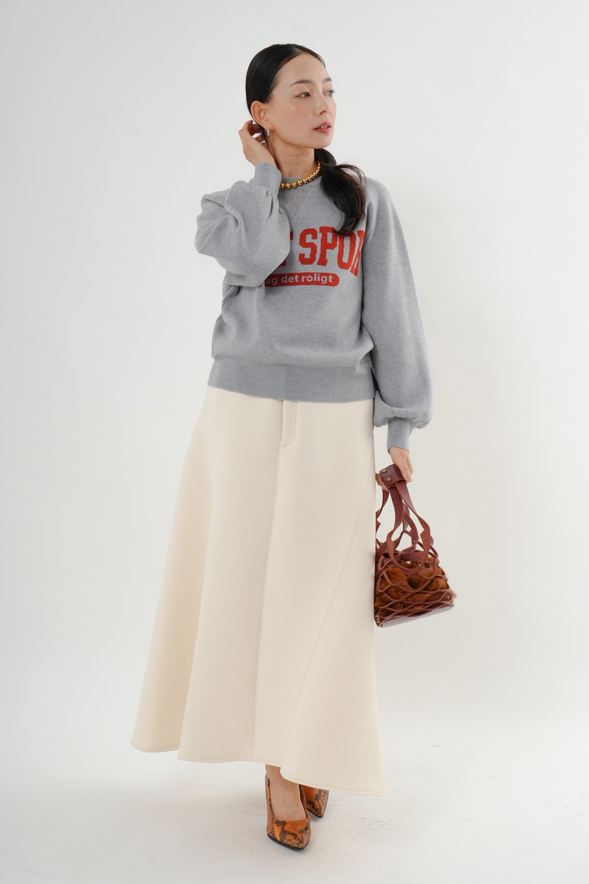 WASHABLEロゴニット