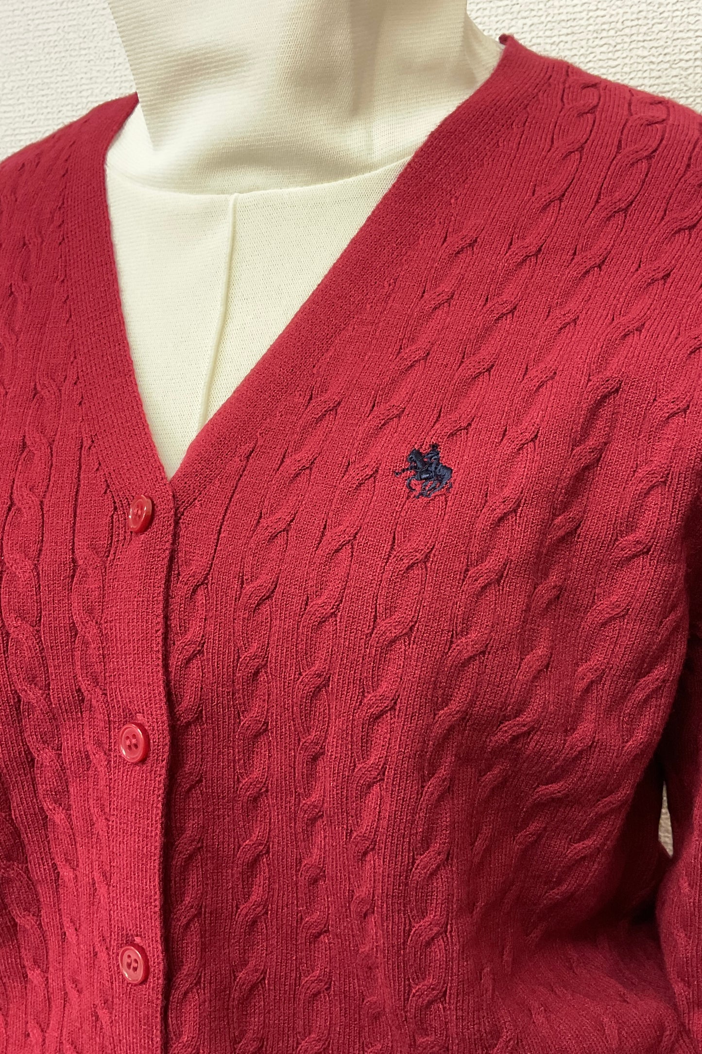 POLO BCSケーブルカーディガン