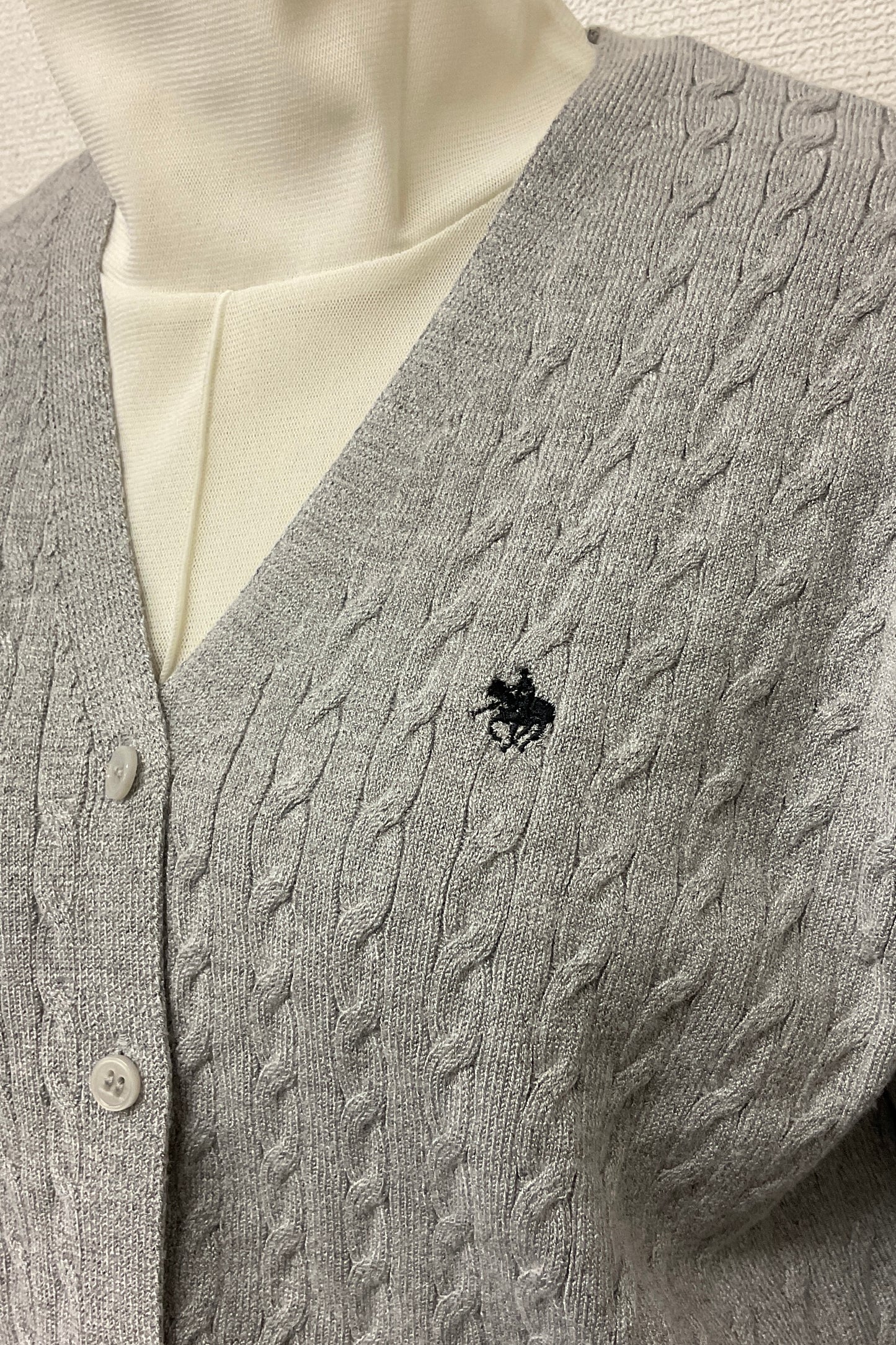 POLO BCSケーブルカーディガン