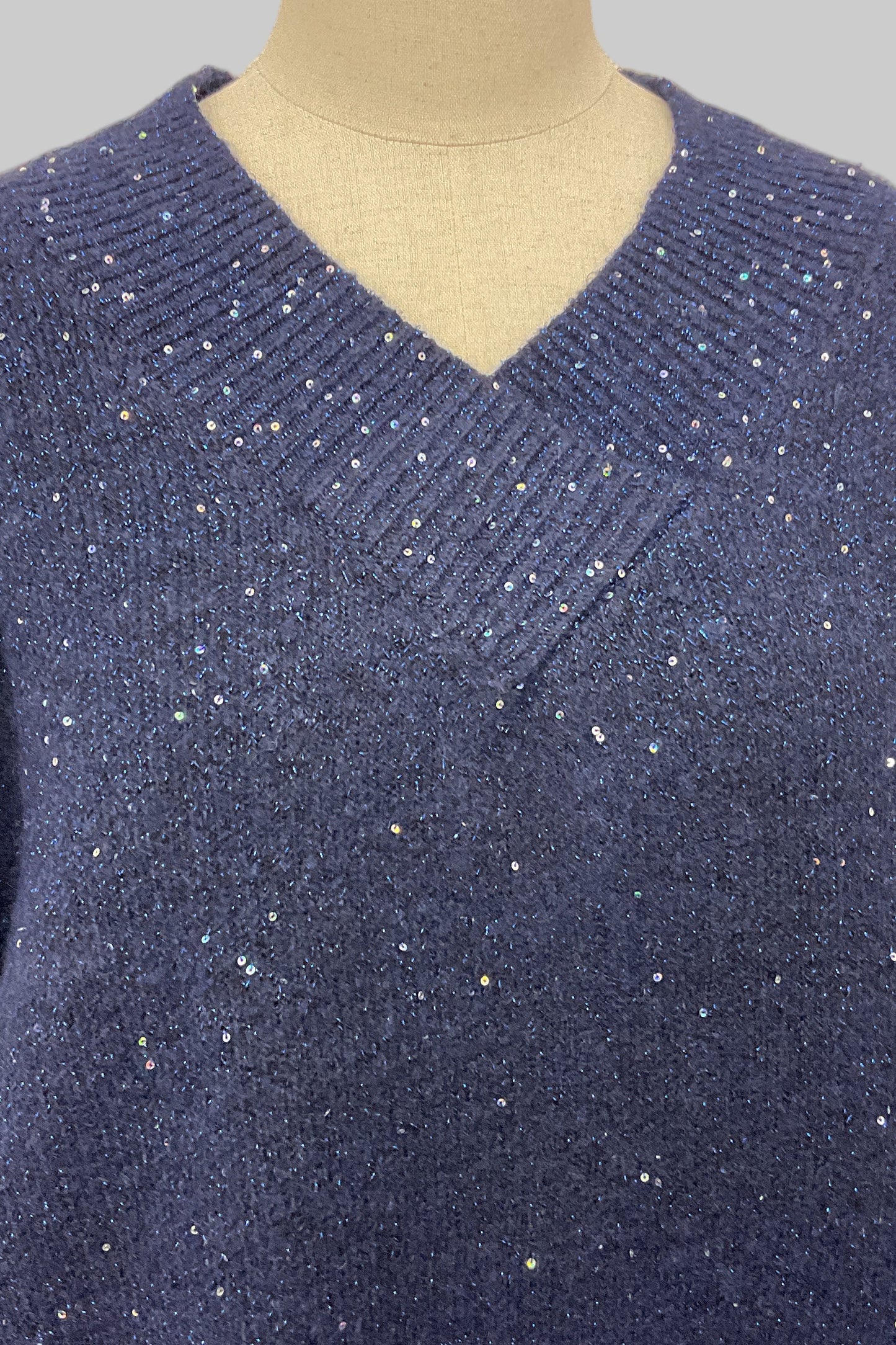 2WAYスパンコールニット