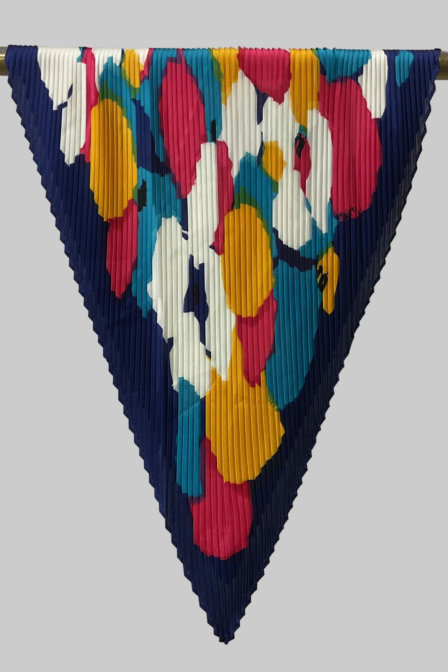 プリーツスカーフ水彩