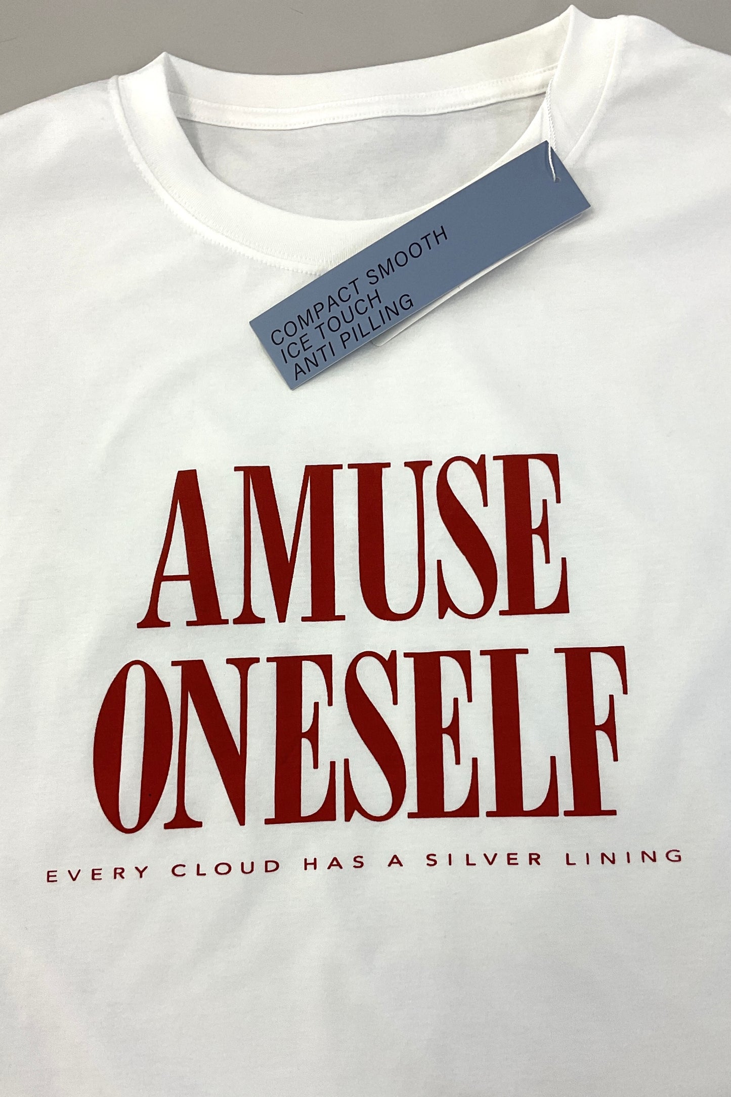 配色ロゴTシャツ