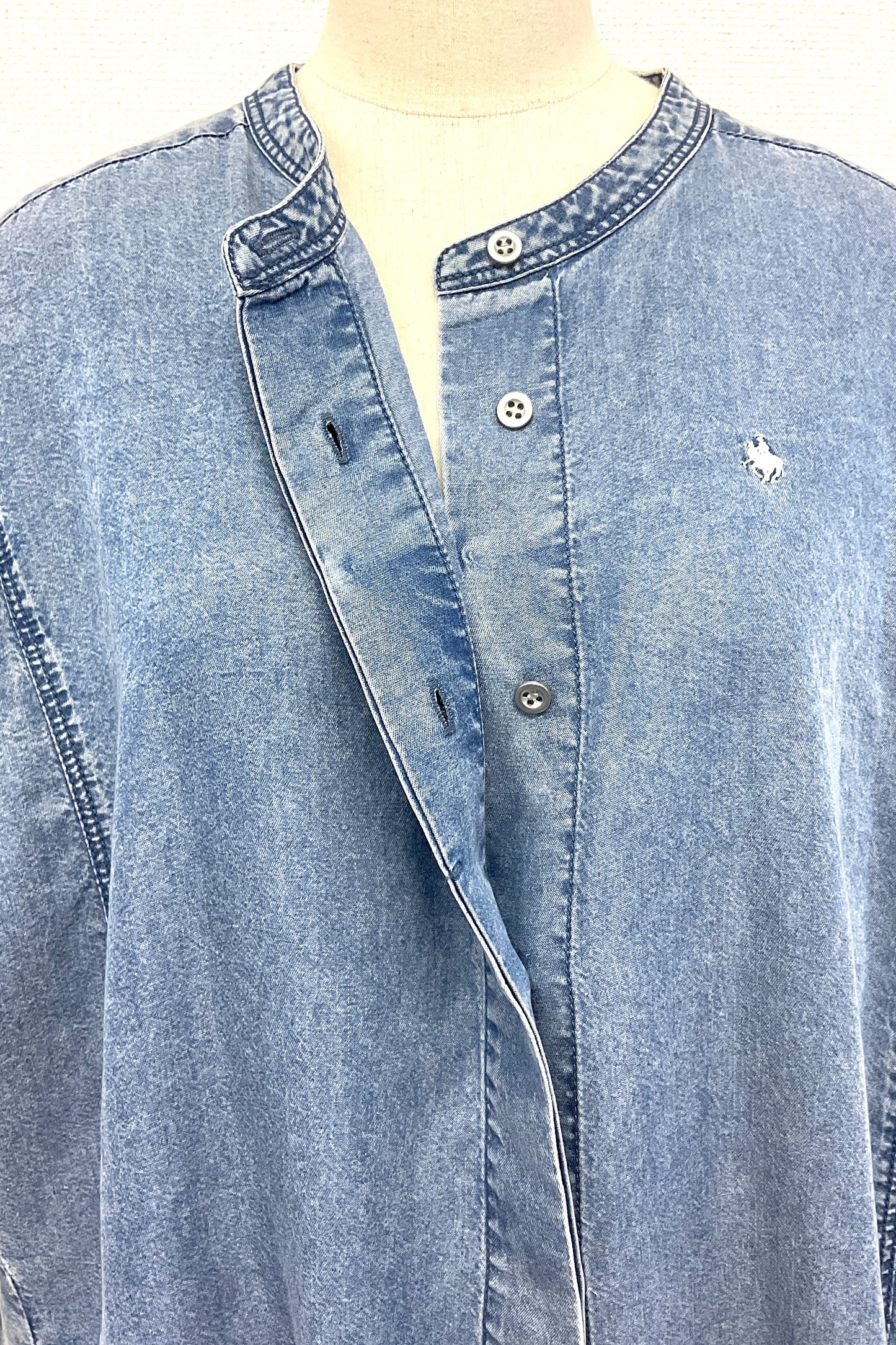 POLOBCSデニムシャツ