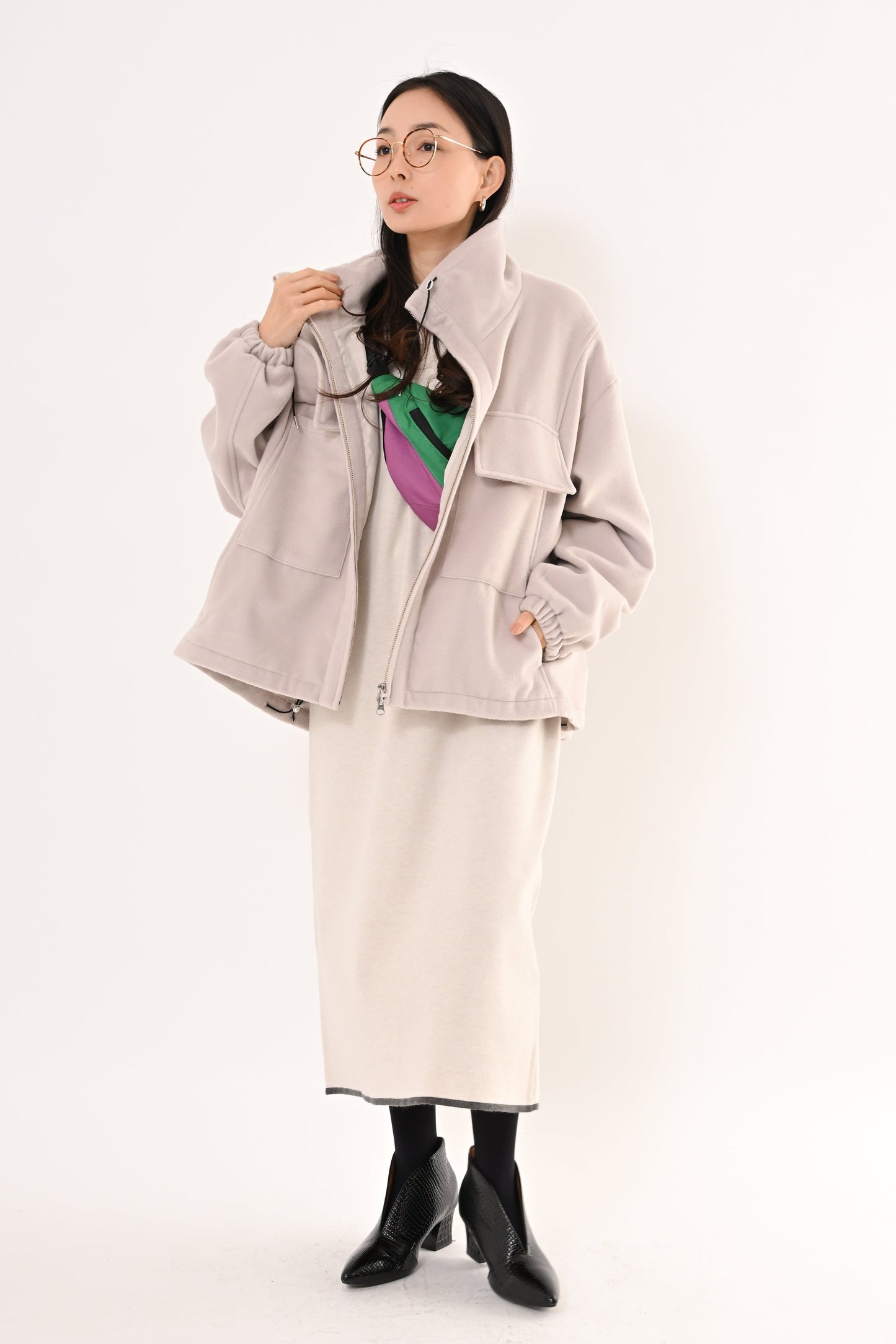 〈40%OFF〉ボリュームブルゾン