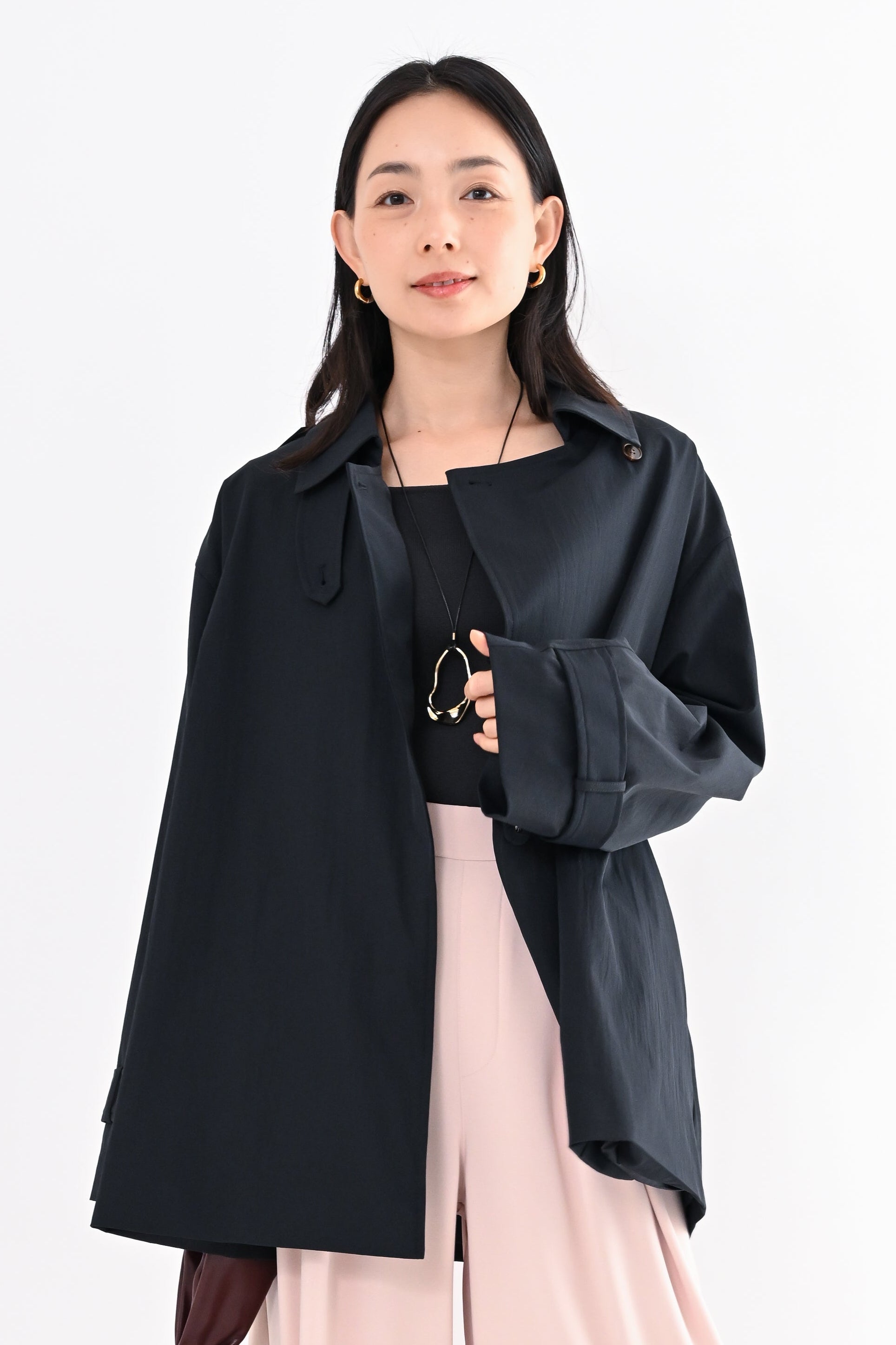 ショートトレンチ｜ライトアウター｜good mood madam ( グッドムード