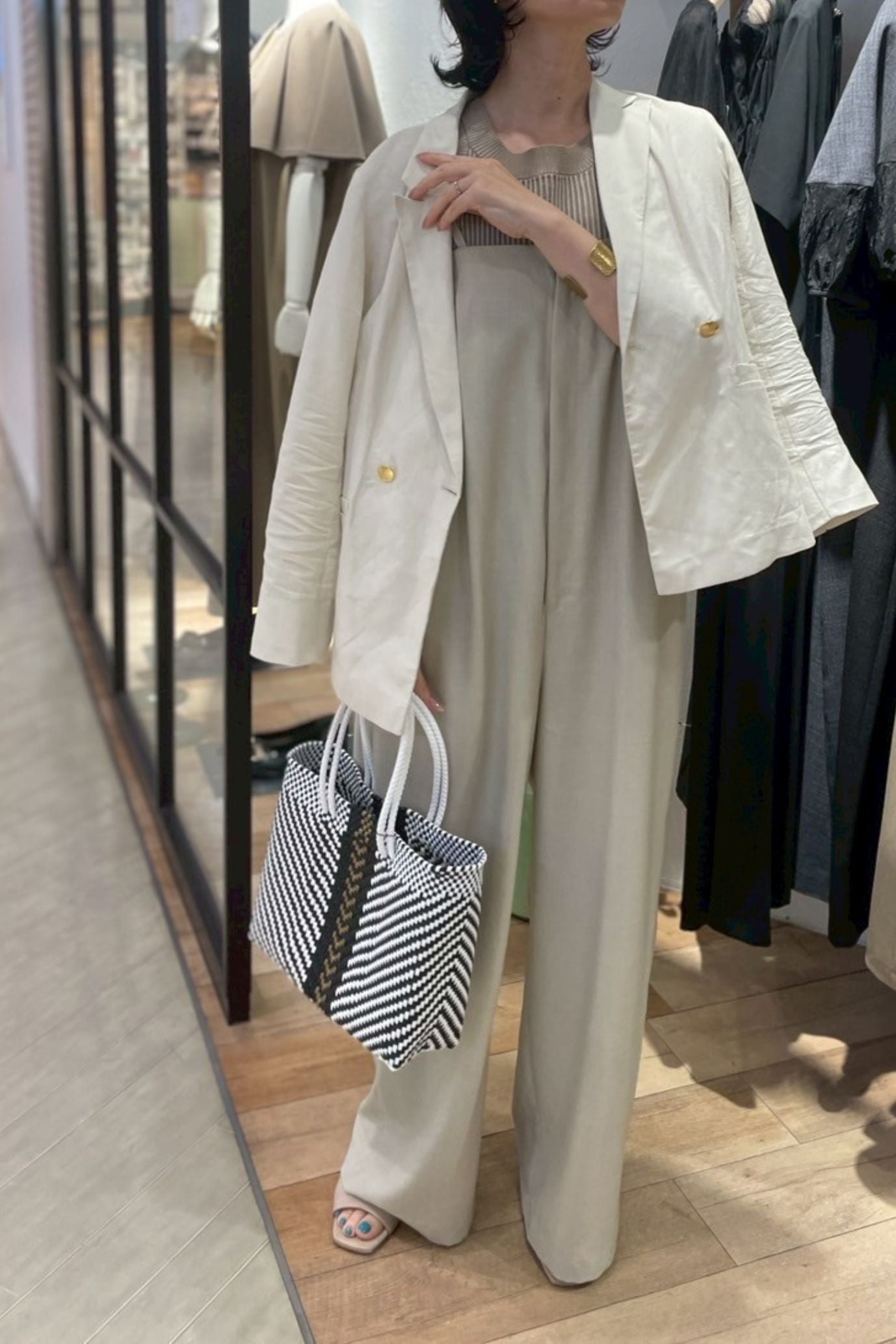 ［ＮＥＷ］シャンブレーオールインワン　