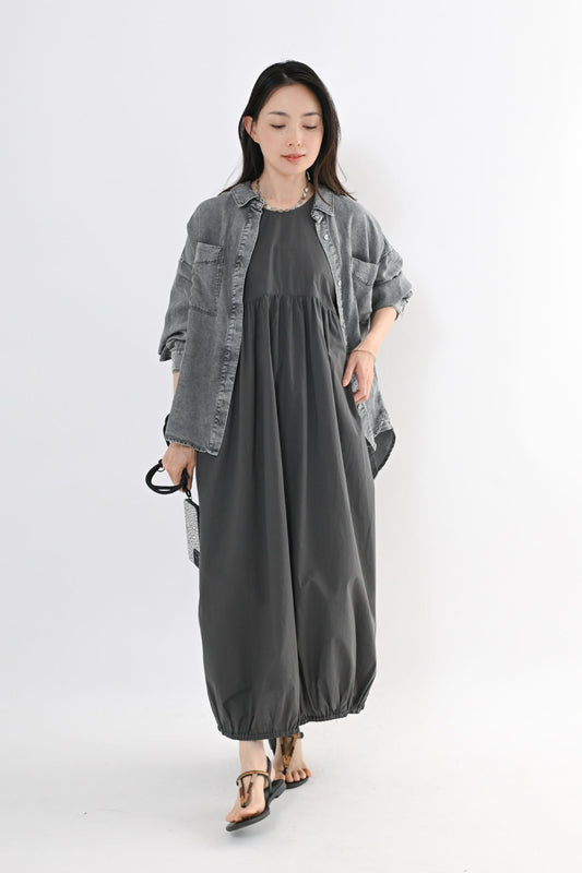 ＜２０％ＯＦＦ＞ギャザーコットンワンピース