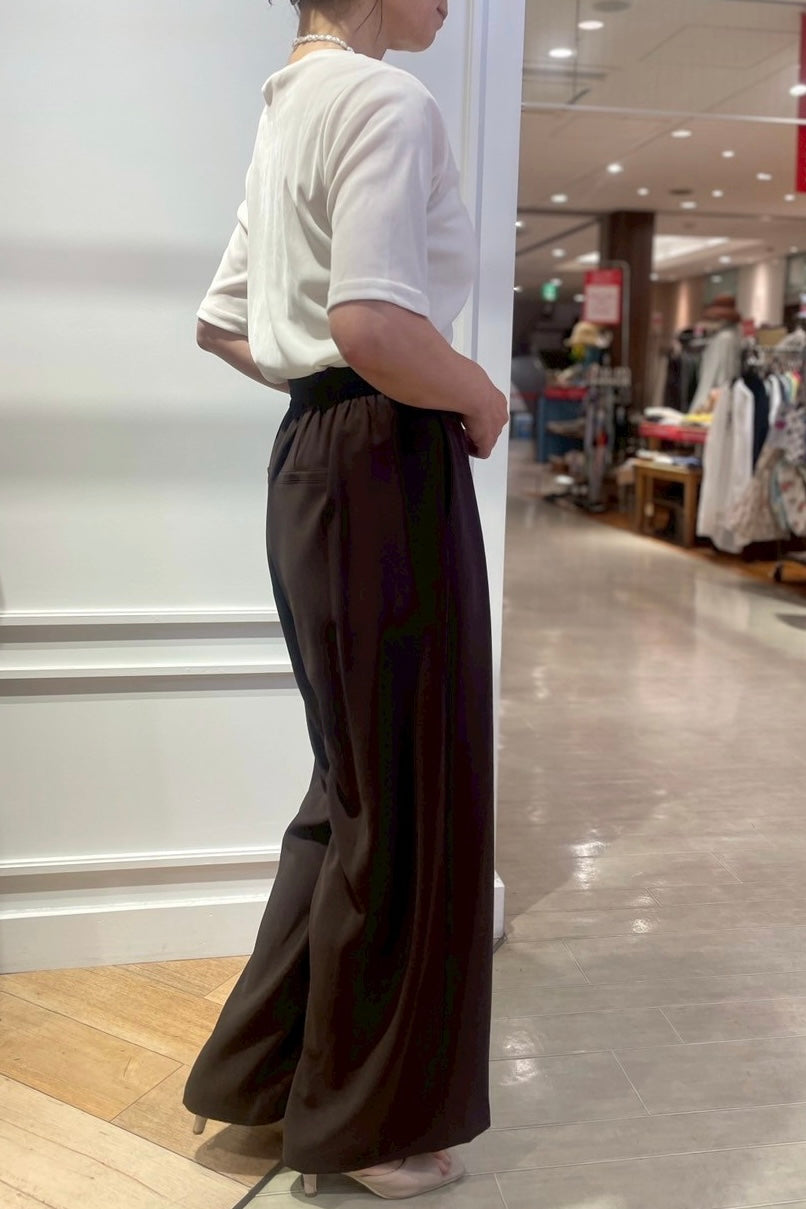 ［予約］ハイウエストストレートパンツ