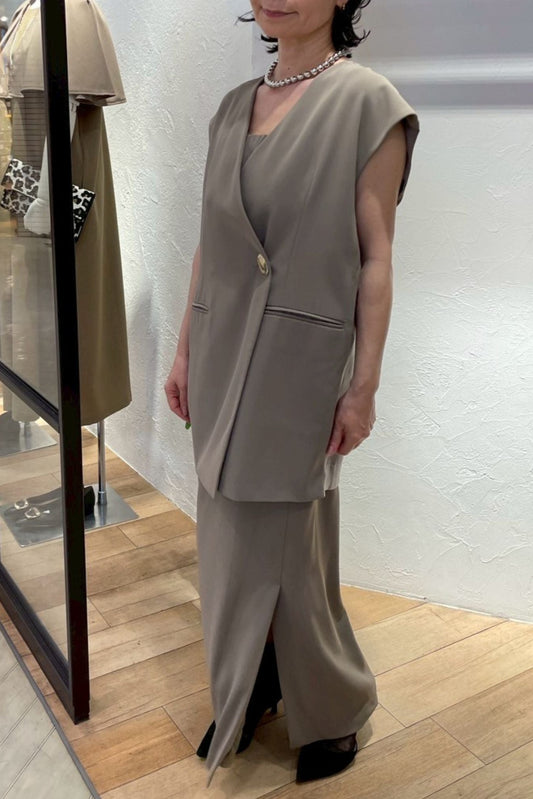 ［ＮＥＷ］バックシアージレドレス