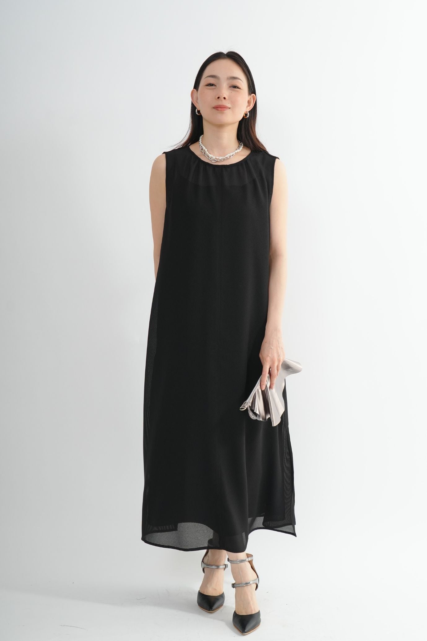 ［ＮＥＷ］ペチコートメッシュワンピース