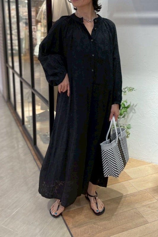 5月2日入荷予定［ＮＥＷ］コットンフラワージャガードワンピース　