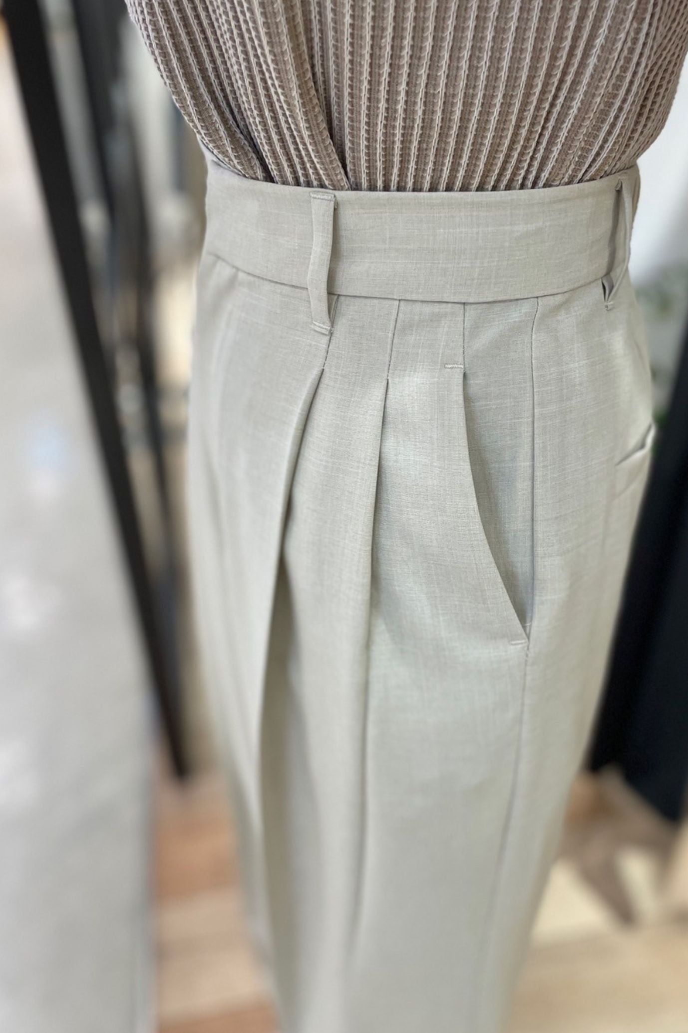［ＮＥＷ］シャンブレータックパンツ