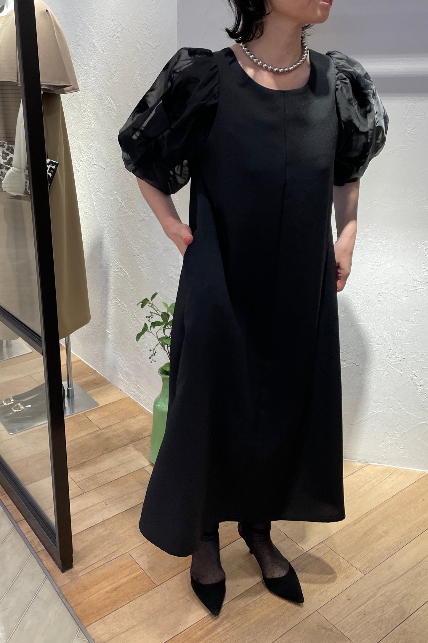 ［ＮＥＷ］マグネットボールチェーンネックレス