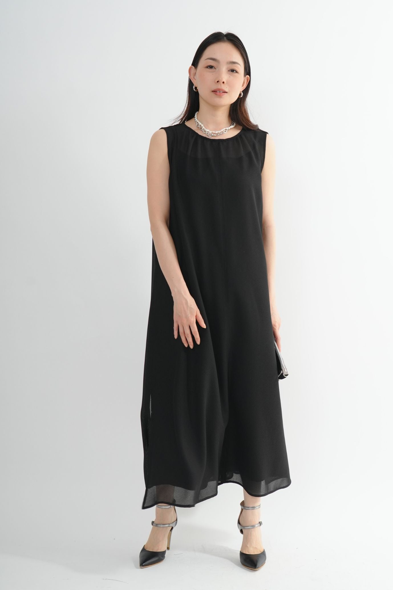 ［ＮＥＷ］ペチコートメッシュワンピース