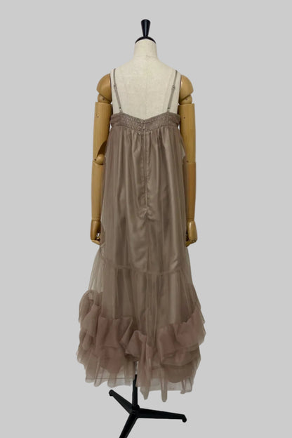 チュールドレス ジャケット セットアップ