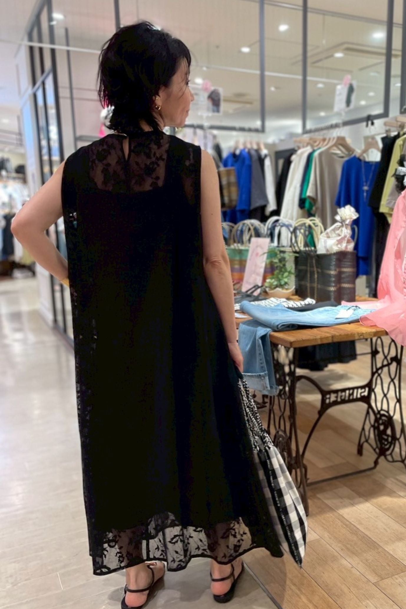 ［ＮＥＷ］ラッセルレースキャミ付きワンピース　
