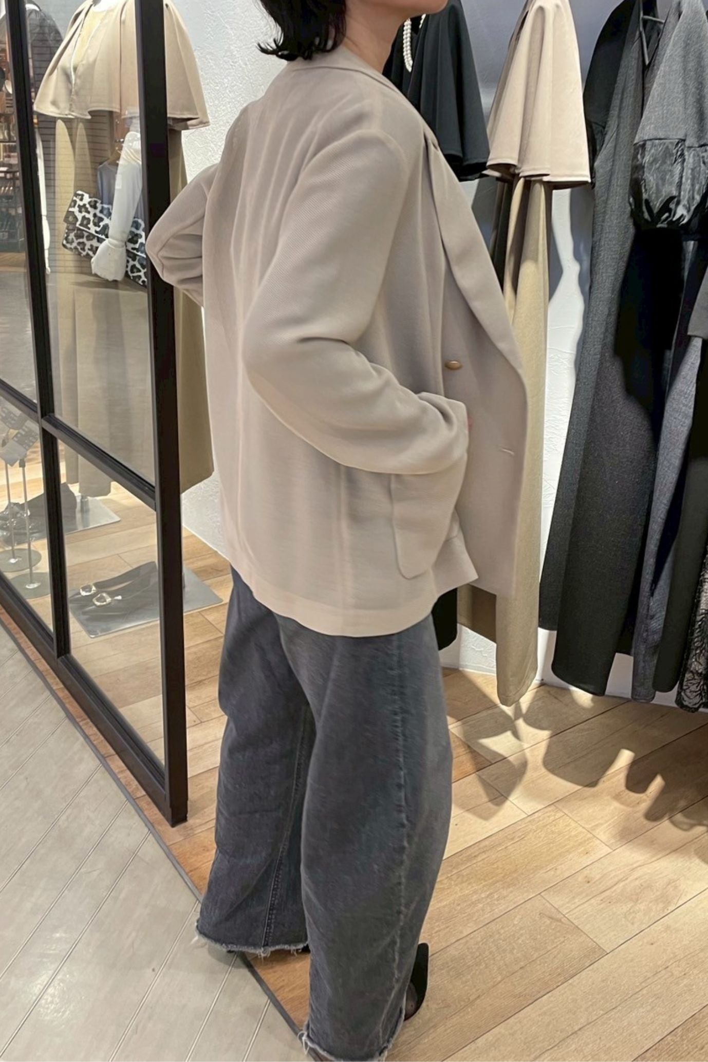 メッシュダブルジャケット
