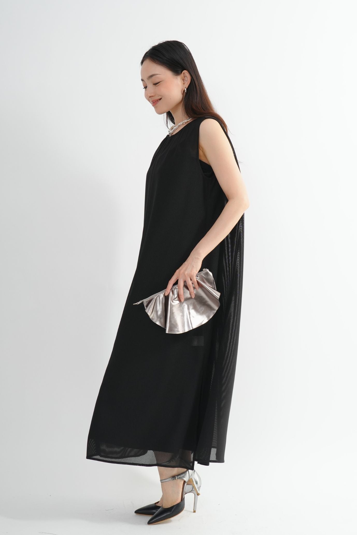 ［ＮＥＷ］ペチコートメッシュワンピース