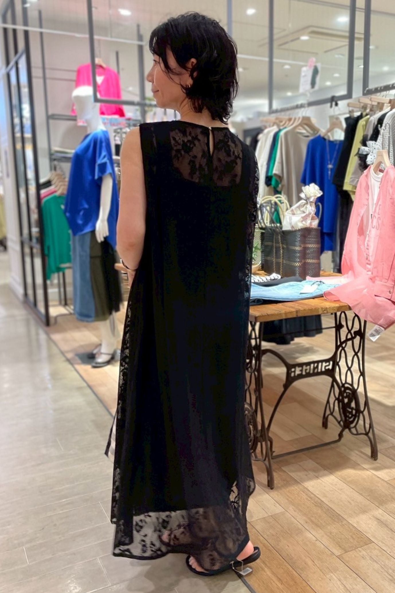 ［ＮＥＷ］ラッセルレースキャミ付きワンピース　
