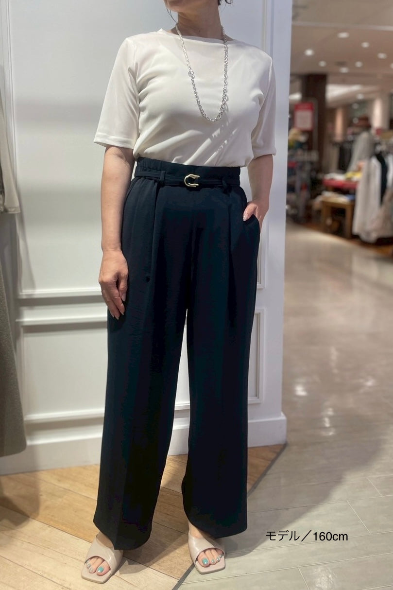 ［ＮＥＷ］ストレッチワイドパンツ