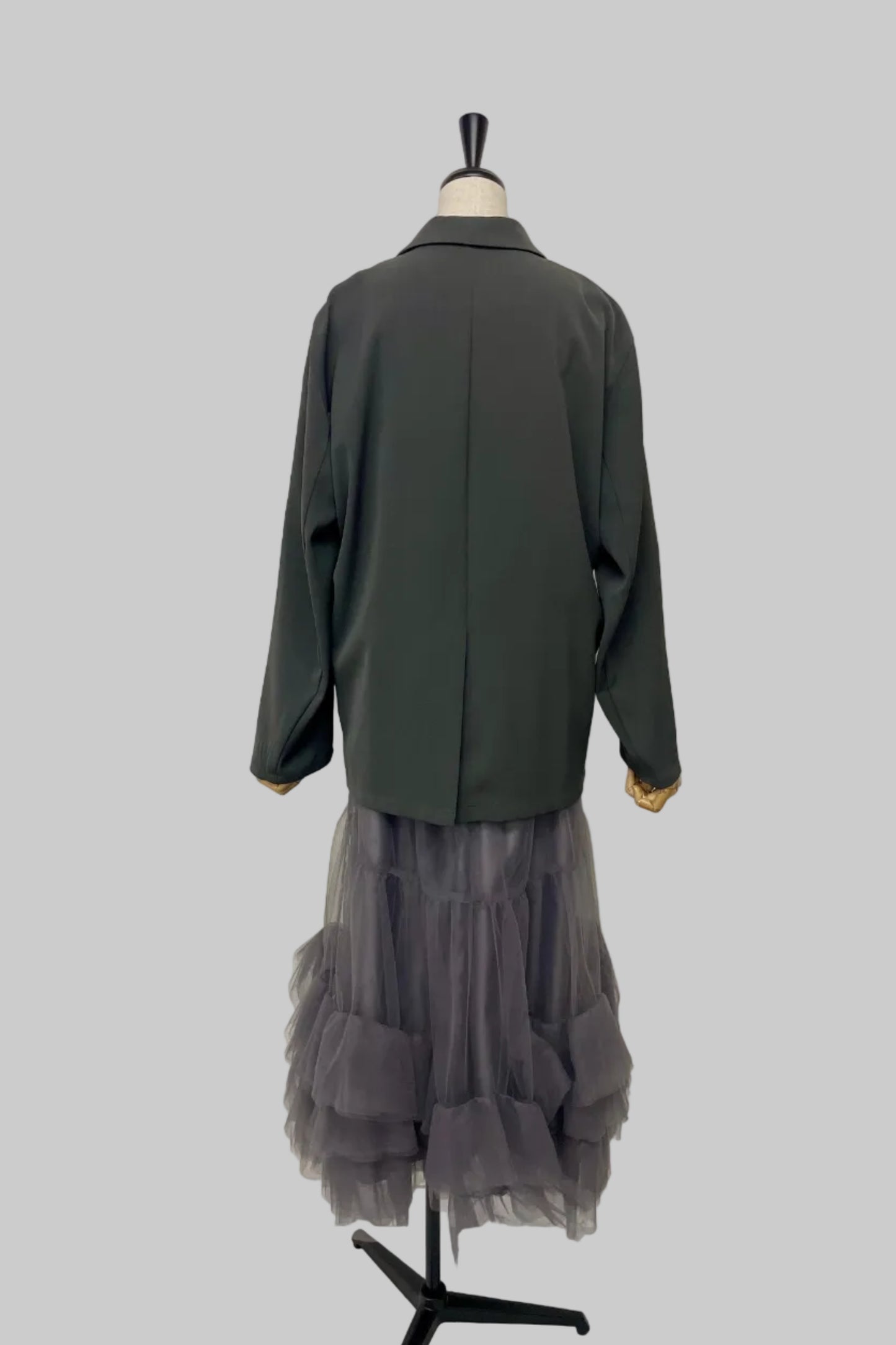 チュールドレス ジャケット セットアップ