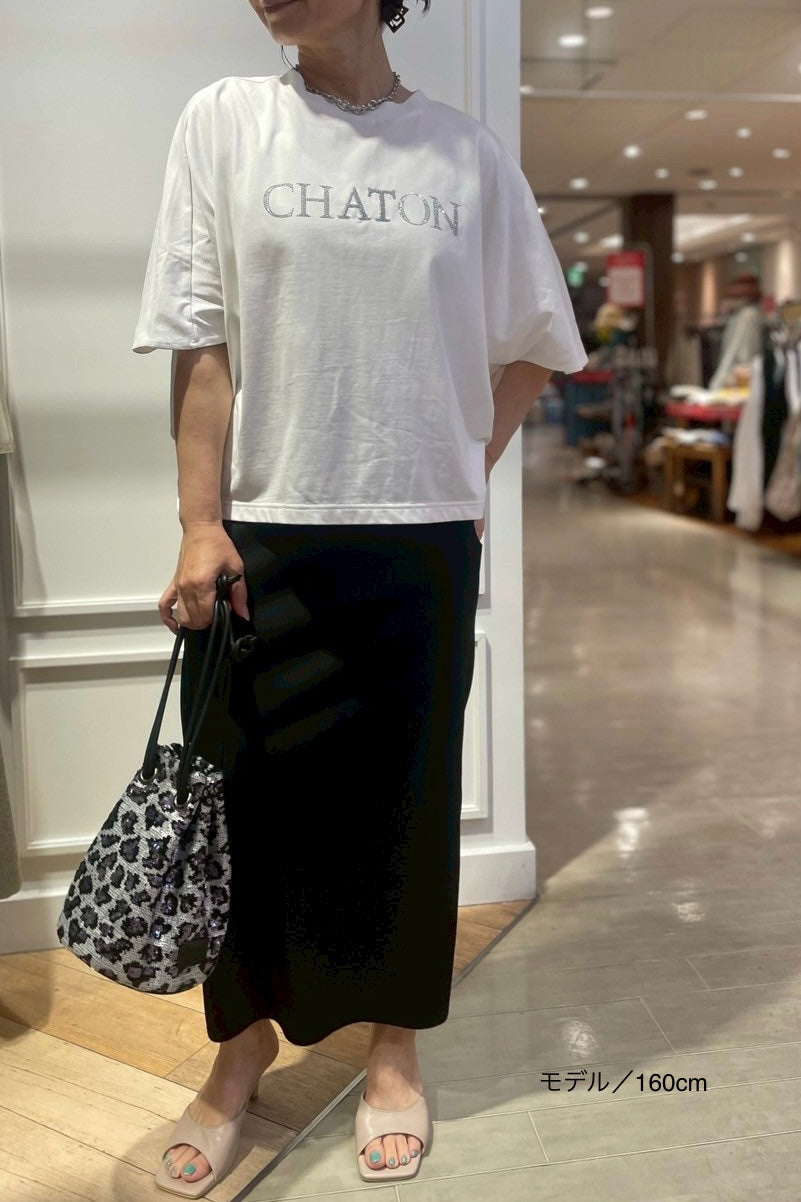 ［予約］ビジューラメシシュウTシャツ