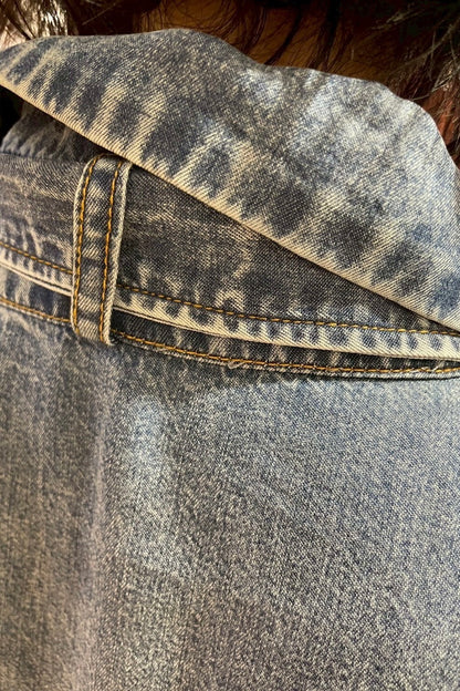 ［予約］テンセルデニムボウタイシャツ