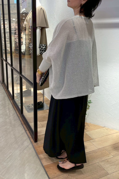 　［ＮＥＷ］ストローヤーンラメニット