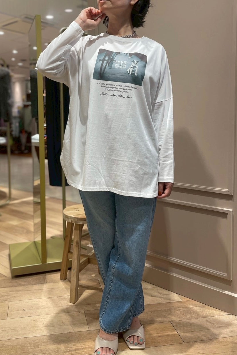 ２ＷＡＹイヌプリントＴシャツ